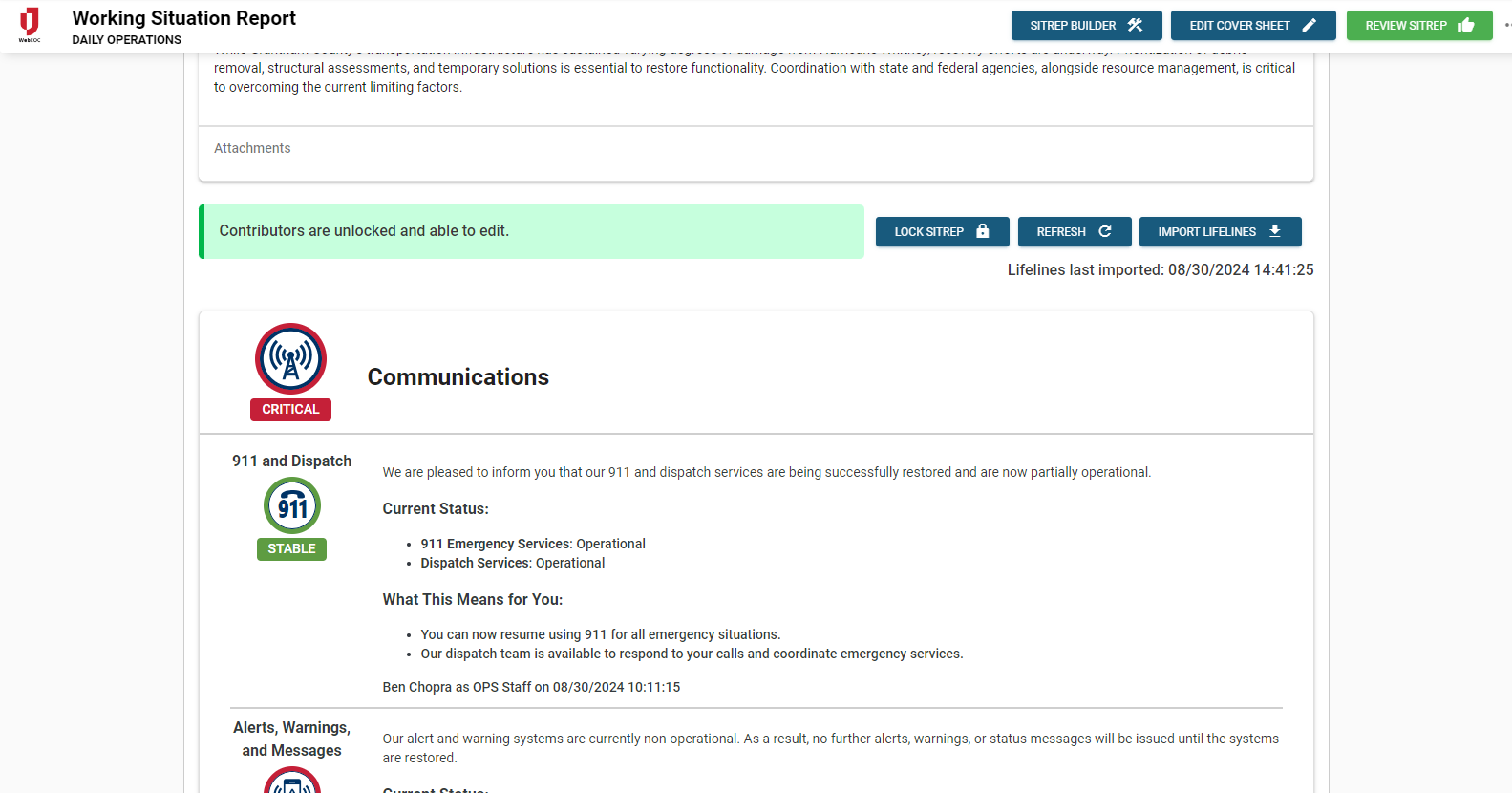 Situation-Report-With-Community-Lifelines-3